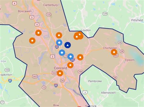 Nearly 1,400 Concord Unitil Customers Without Power | Concord, NH Patch