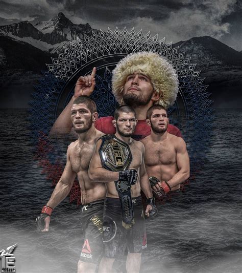 Khabib Nurmagomedov wallpaper by PegasusEdits - 57 - Free on ZEDGE™ | Ufc fighters tattoo, Ufc ...