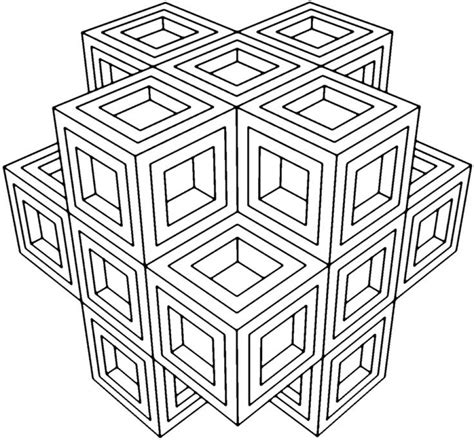 Get This Geometric Coloring Pages Free Printable 30063