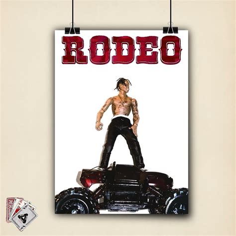 Travis Scott Rodeo Album Poster - Etsy