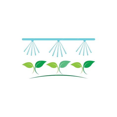 Premium Vector | Irrigation logo design vector Icon Symbol Template Illustration