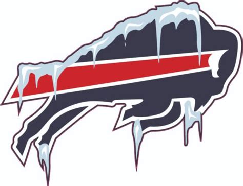 Buffalo Bills Snow Inspired Full Football Helmet Decals | eBay