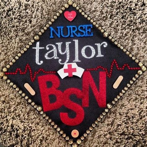 nurse graduation cap decoration ideas - Google Search | Nursing School | Pinterest | Cap ...