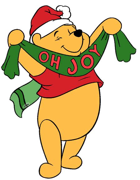 Winnie the pooh christmas clip art images 2 disney galore – Clipartix