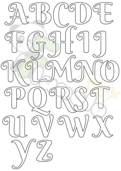 Fotos De Flanelo Craft En Pattern Alphabet 5F8 | Moldes de letras ...