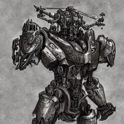 mecha, highly detailed, dark enlightenment, alchemy, | Stable Diffusion ...