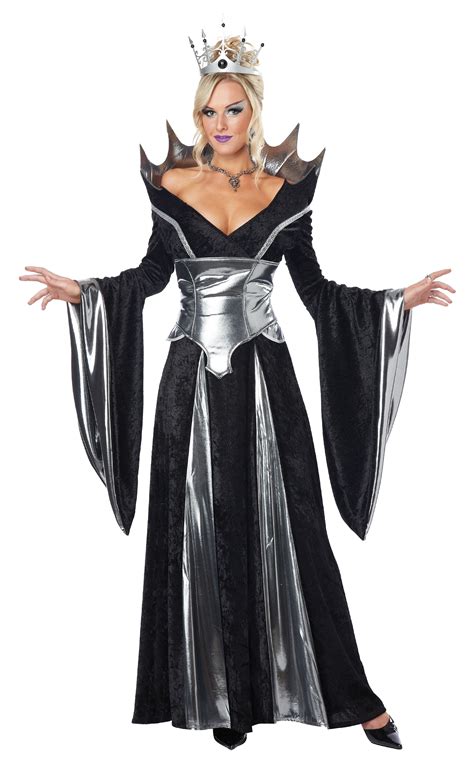 california costumes women's malevolent queen costume, black/silver, large - Walmart.com ...