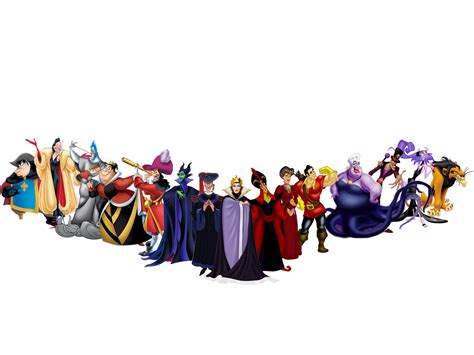 Disney Villains Line Up - Disney Villains Photo (30603523) - Fanpop