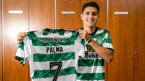 Celtic sign Luis Palma on five-year deal as Scottish champions make ...