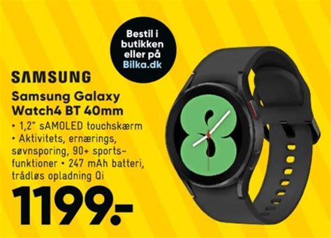 Samsung smartwatch tilbud hos Bilka