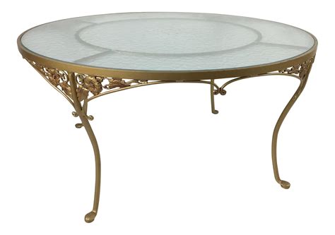 Brown Jordan Morning Glory Coffee Table on Chairish.com | Wrought iron ...