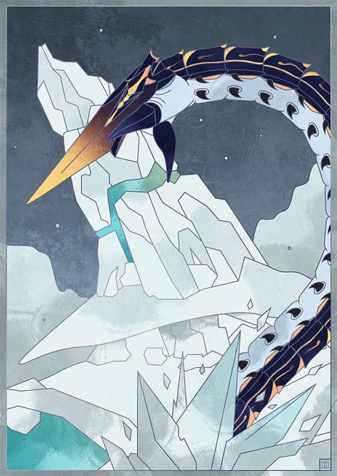 Ice Worm Leviathan by II-Art on DeviantArt