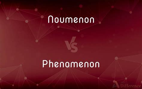 Noumenon vs. Phenomenon — What’s the Difference?