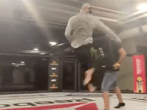 Video: Watch Jorge Masvidal Practice Flying Knee 48 Hours Before Ben ...