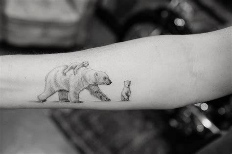 12+ Best Bear and Cub Tattoo Designs and Ideas | PetPress