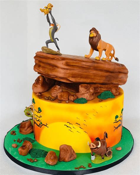 Lion King Birthday Cake Ideas Images (Pictures)