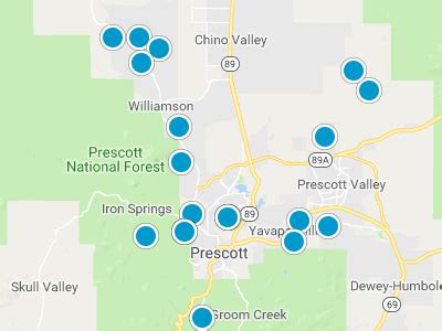 Prescott Valley Az Area Map