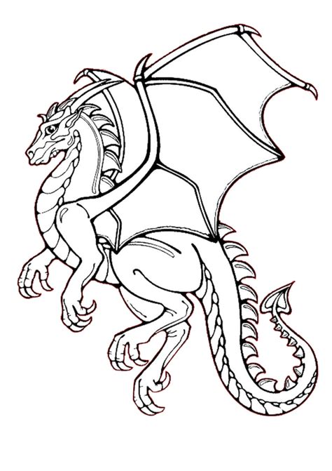 35 best ideas for coloring | Mythical Dragon Coloring Pages