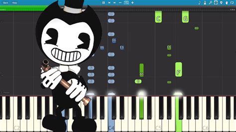 Bendy And The Ink Machine Song - Bend You Till You Break - TryHardNinja - Piano Cover / Tutorial ...