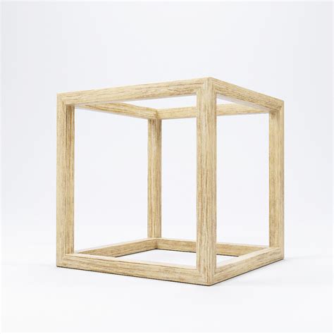 Modern Cube Frame Decoration 3D model | CGTrader