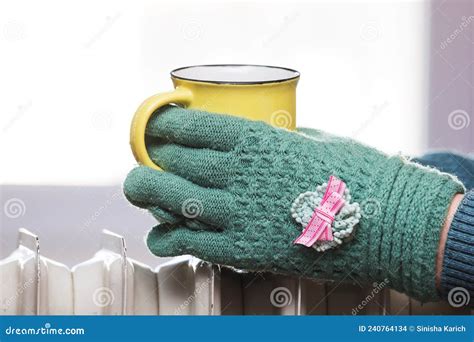 A cold radiator stock photo. Image of expense, control - 240764134