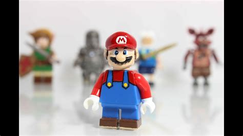 Mario Customs: LEGO Mario Minifigure - YouTube