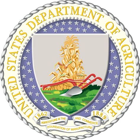 Seal of the United States Department of Agriculture. The USDA was created… | National archives ...