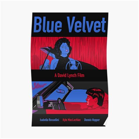 "Blue Velvet" Poster for Sale by JeffClark | Redbubble