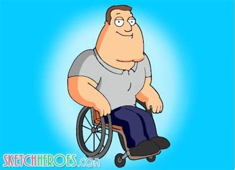 Joe Swanson from "Family Guy" | Family guy, Cartoon art, Cartoon