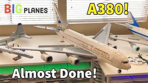 LEGO Airbus A380 Almost Done! - YouTube