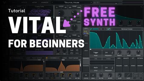 Vital Synth (freeware) for Beginners | Tutorial - YouTube