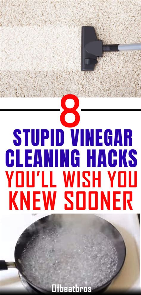 8 Clever Vinegar Cleaning Hacks You Need To Know Now