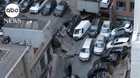 NYC Parking Garage Collapses In Lower Manhattan Leaving 1 Dead And Many Injured | Carscoops