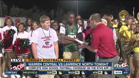 Friday Football Frenzy at Lawrence North - YouTube