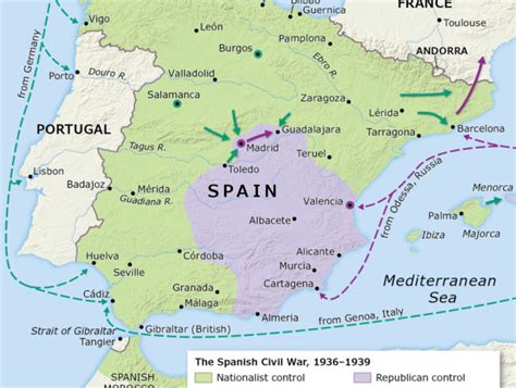 Modrotisk Rozhodnutí spojka spanish civil war map Střední Zápisník jednoduše