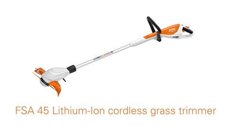 STIHL TRIMMER FSA-45 CORDLESS BATTERY Ally Sons | lupon.gov.ph