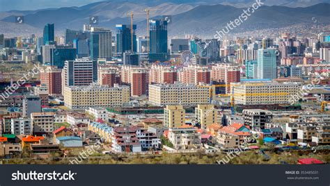 Ulanbator Mongolia May 2015 View Ulan Stock Photo 353485031 - Shutterstock