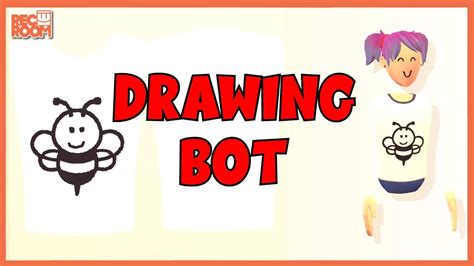 How to Use a DRAWING BOT to Print Custom Shirts in Rec Room Tutorial - YouTube