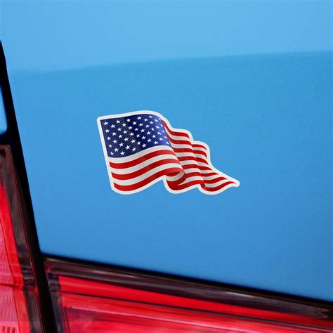 USA Flag Sticker United States Flag Sticker USA Citizen - Etsy