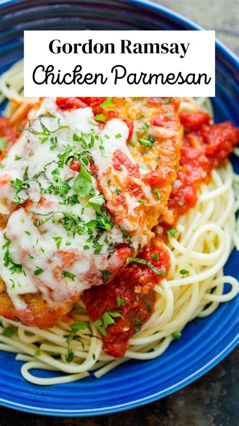 Authentic Gordon Ramsay Chicken Parmesan Recipe - TheFoodXP | Recipe ...