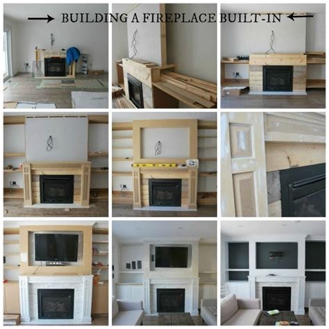 stone fireplaces with built ins | ... ; stone fireplace, built-ins around fireplace, TV above ...