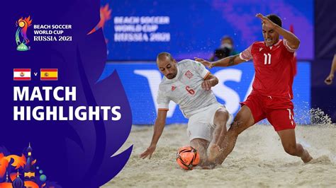 Tahiti v Spain | FIFA Beach Soccer World Cup 2021 | Match Highlights ...