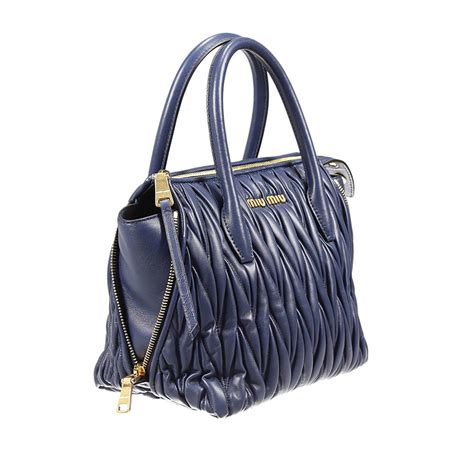 Miu miu Handbag Woman in Blue | Lyst