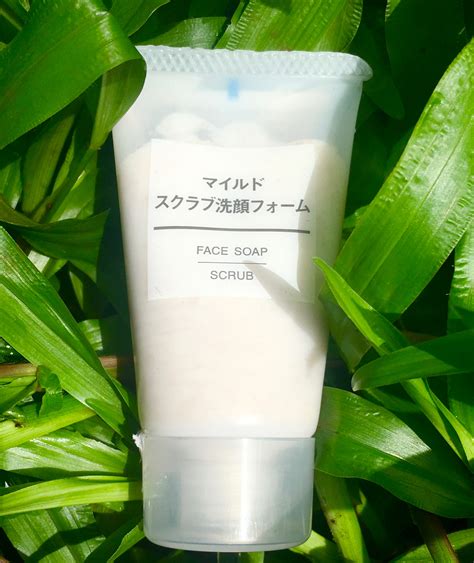 Muji Skincare Face Soap Scrub Review