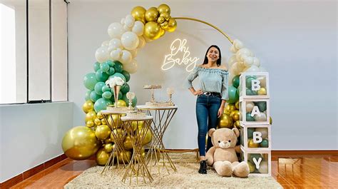 Como hacer un Arco de Globos e instalarlo en un Aro 🧸 (Oh Baby o Baby Shower) 🧸 | Como hacer un ...