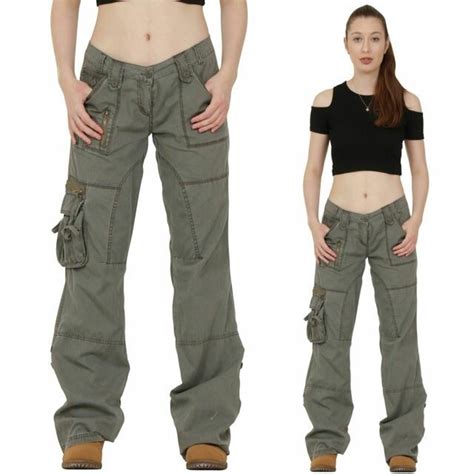 Pin by Zeisha on Stylish & Cute Outfits | Cargo pants women, Green ...