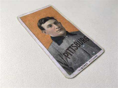 T206 Honus Wagner 1910 Baseball card Piedmont Vintage aged Replica ...