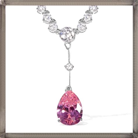 How to Choose and Buy Most STYLISH Pink Diamond Necklace Designs