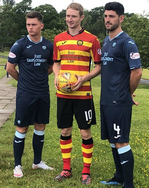 New Partick Thistle Strips 2018-19 | PTFC Joma Kits 18-19 | Football ...