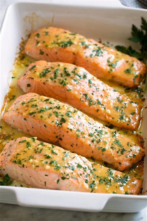 Baked Salmon with Buttery Honey Mustard Sauce - Cooking Classy - My Recipe Magic #baked #salmon ...